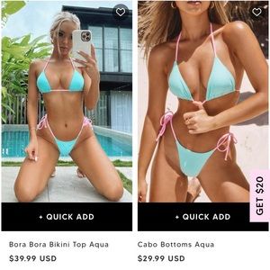 White Fox Boutique bikini